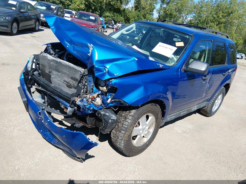2011 Ford Escape, Front End, IAAI, VIN 1FMCU9D79BKC16834 — photo 2