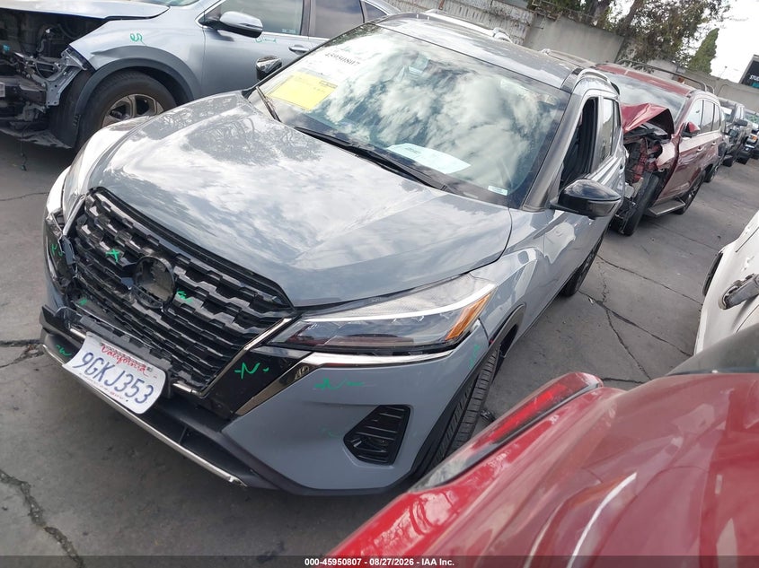 Vin: 3n1cp5dv1pl529582, lot: 46450021, nissan kicks sr xtronic cvt 20232
