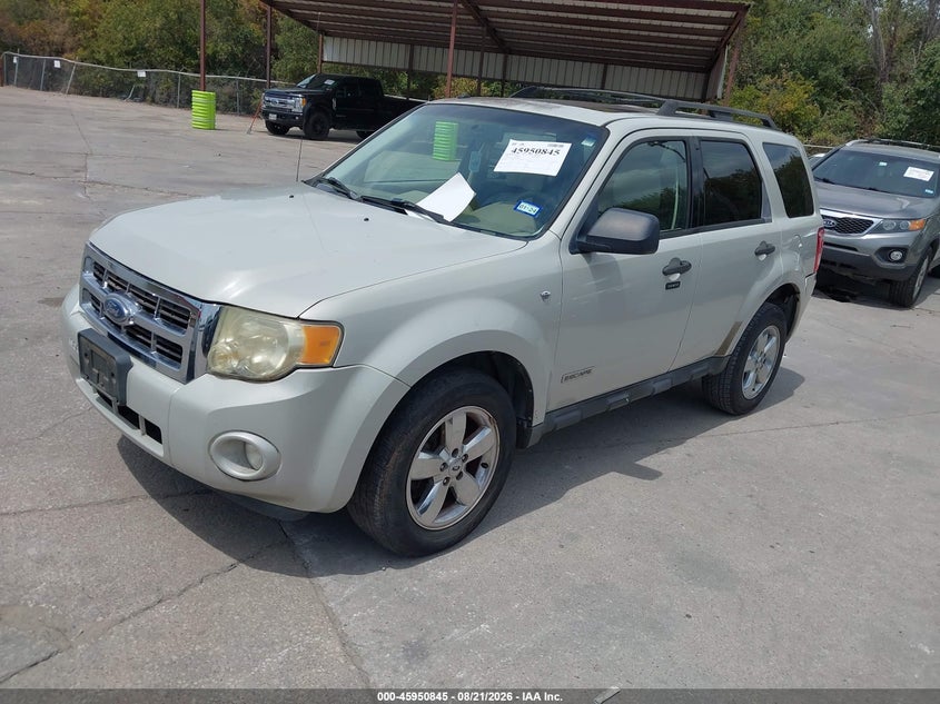 2008 FORD ESCAPE SPORT UTILITY VEHICLE 3.0L V-6 DOHC, REGULAR , 200HP
