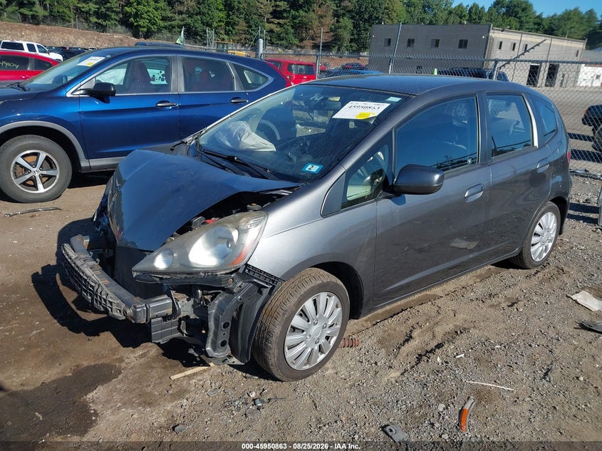 2013 Honda Fit, Front End, IAAI, VIN JHMGE8H33DC044414 — photo 2