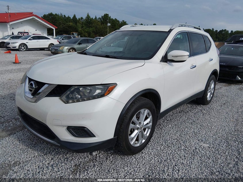 2015 NISSAN ROGUE auction photo 2