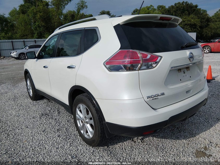 2015 NISSAN ROGUE auction photo 3