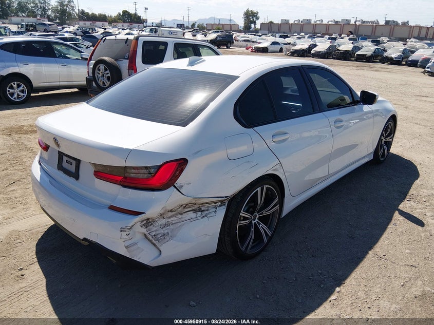 Vin: 3mw5r1j01l8b16704, lot: 46450129, bmw 330i 20204