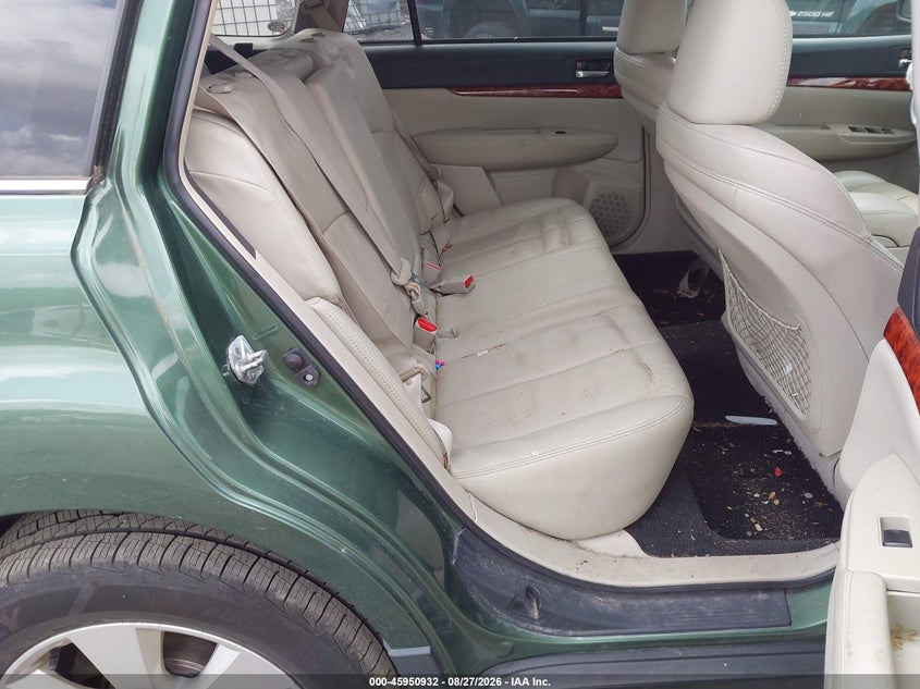 SUBARU OUTBACK 2010 VIN 4S4BRBJC5A3386249