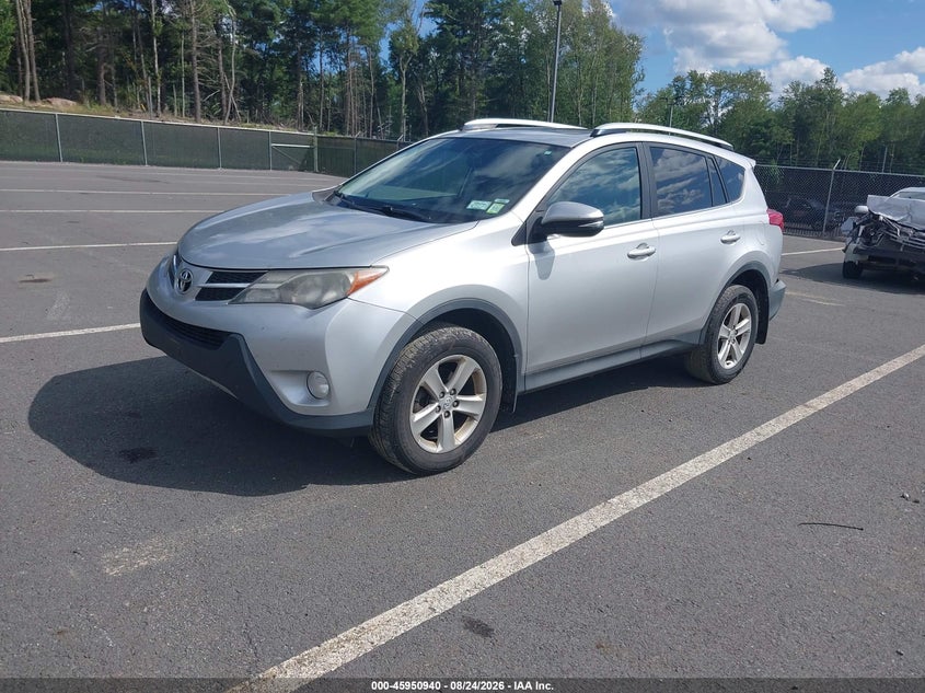 2014 Toyota RAV 4, Удар сзади, IAAI, VIN 2T3RFREV4EW212255 — фото 2