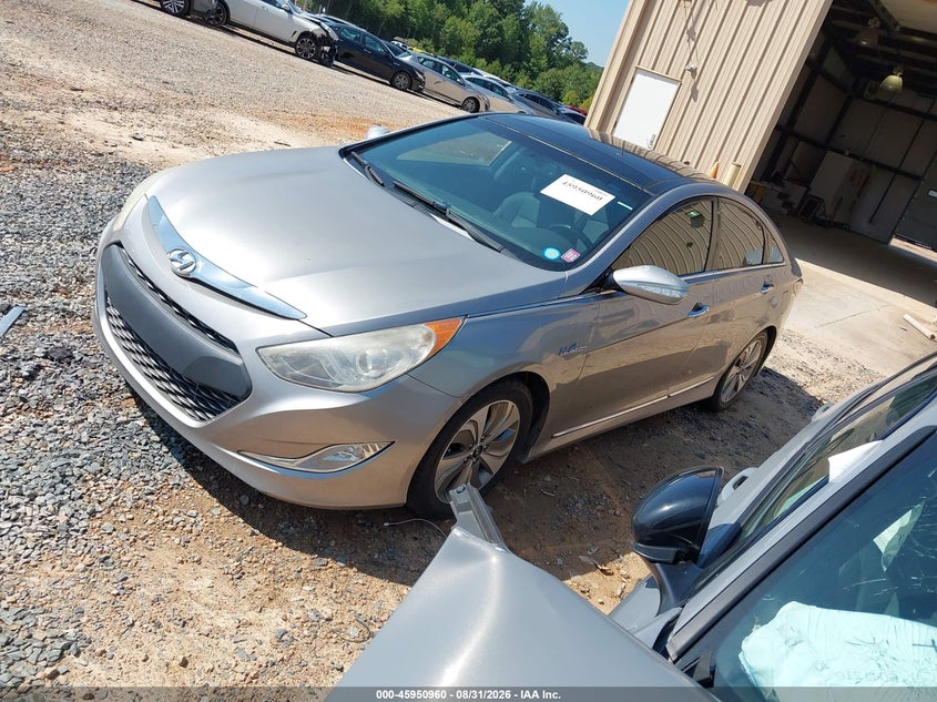2014 HYUNDAI SONATA HYBRID auction photo 2