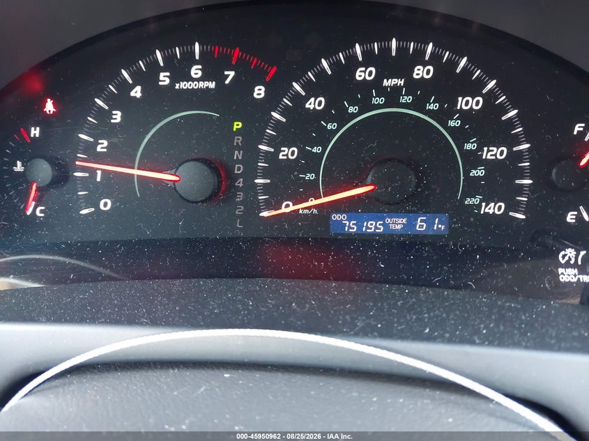 2007 TOYOTA CAMRY SEDAN 2.4L I-4 DOHC, VVT, 158HP