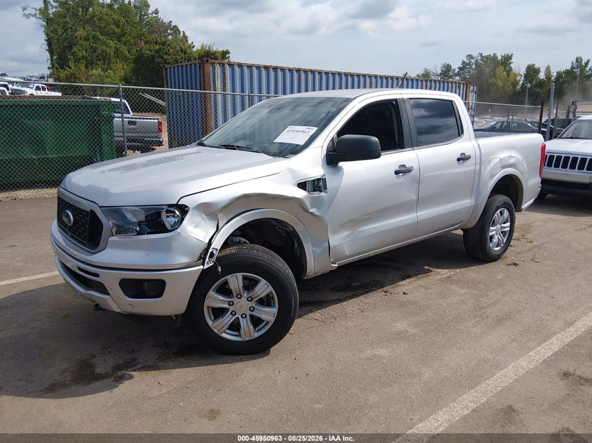2019 Ford Ranger, Left Front, IAAI, VIN 1FTER4EHXKLA78062 — photo 2