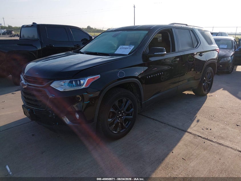 Vin: 1gnerjkx0jj158336, lot: 46450185, chevrolet traverse rs 20182