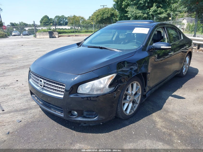 2010 Nissan Maxima, Left Front, IAAI, VIN 1N4AA5AP9AC808198 — photo 2