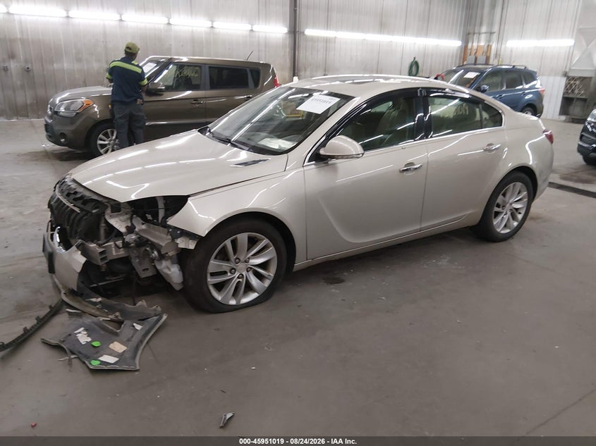 Vin: 2g4gn5ex6e9235031, lot: 46450233, buick regal turbo/e-assist premium i 20142