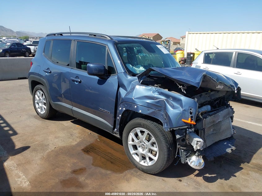 Vin: zacnjabbxlpm01252, lot: 46450251, jeep renegade latitude fwd 2020 img_1