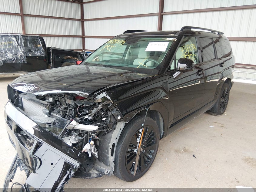 2025 Hyundai Santa Fe Hybrid Calligraphy, Unknown, IAAI, VIN 5NMP5DG18SH028041 — photo 2