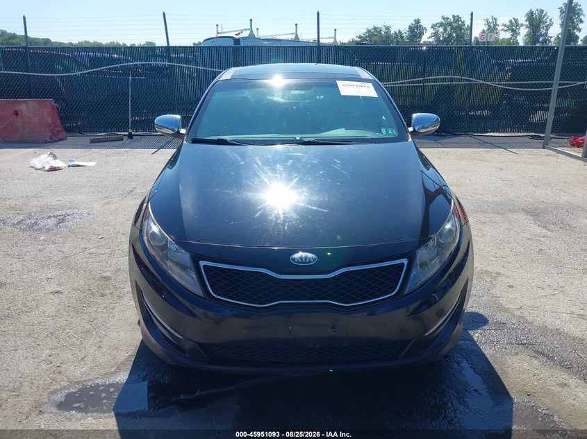 2013 KIA OPTIMA SEDAN 2.0L I-4 DI, DOHC, VVT, TURBO, 274HP