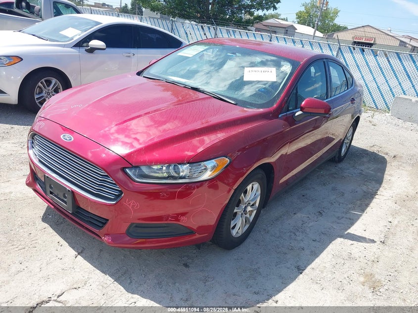 2015 Ford Fusion, Стихия, IAAI, VIN 3FA6P0G79FR203637 — фото 2