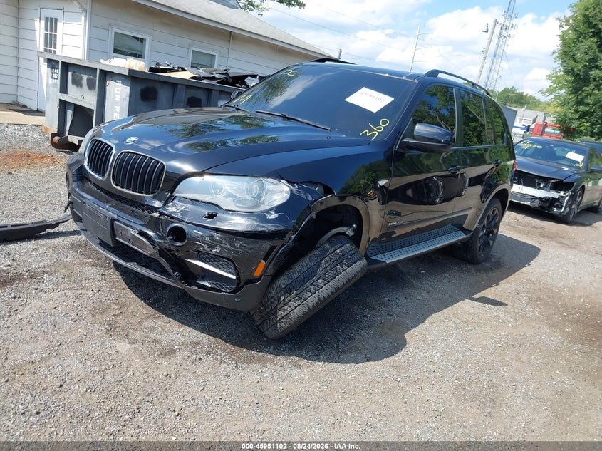 2012 BMW X5, Удар спереди, IAAI, VIN 5UXZV4C59CL759559 — фото 2
