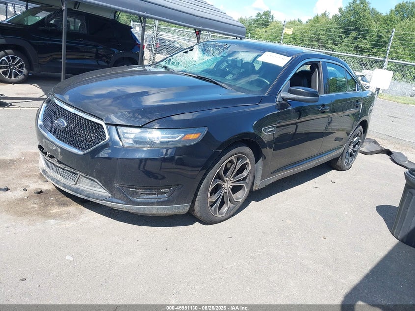 2016 Ford Taurus, Удар спереди, IAAI, VIN 1FAHP2KT0GG137917 — фото 2