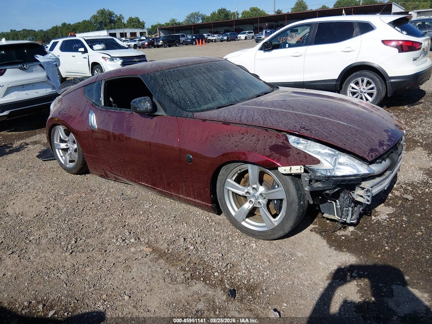 2009 Nissan 370Z Touring, Flood, IAAI, VIN JN1AZ44E89M408665