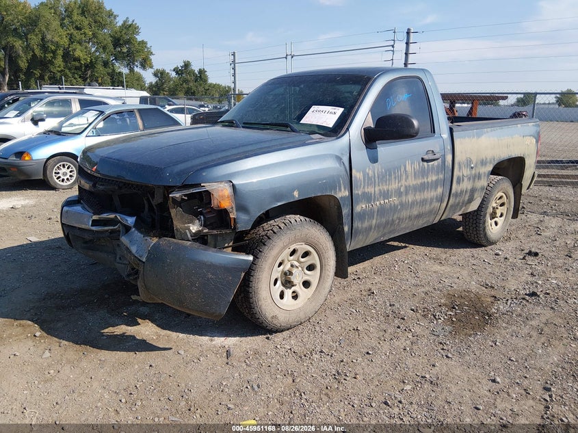 Vin: 1gcnkpex9bz384924, lot: 46450382, chevrolet silverado 1500 work truck 20112
