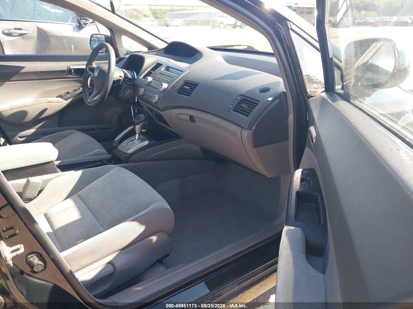 2009 HONDA CIVIC SEDAN 1.8L I-4 VVT, REGULAR , 140HP