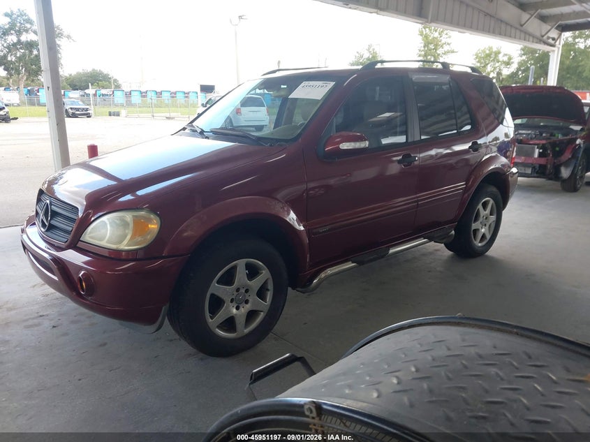 2003 MERCEDES-BENZ ML 320 auction photo 2