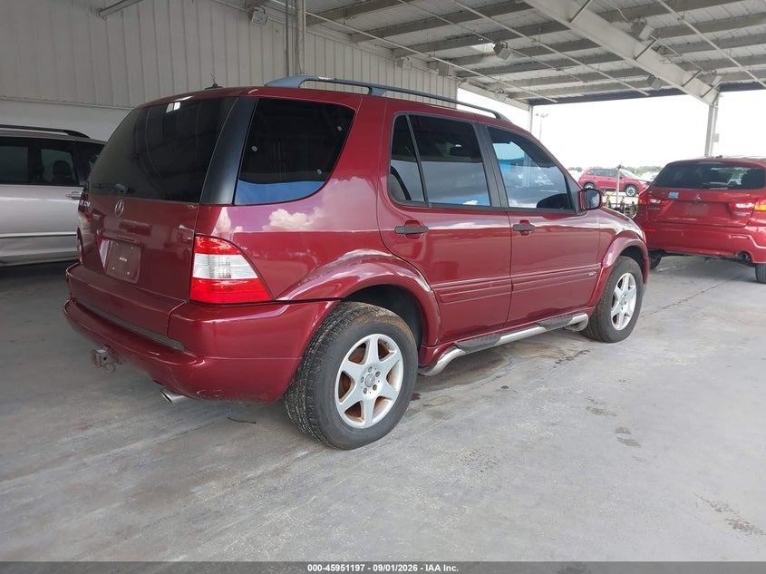 2003 MERCEDES-BENZ ML 320 auction photo 4
