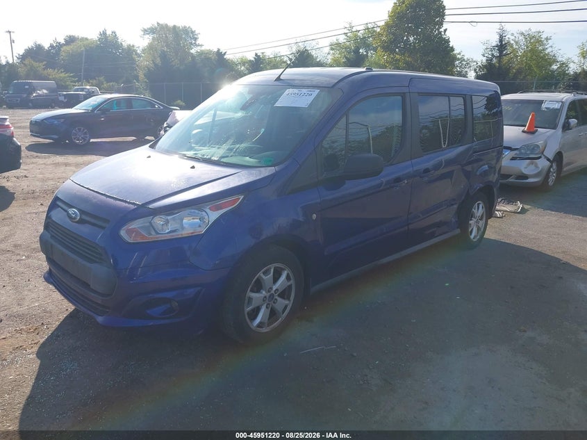 2016 Ford Transit Connect, Лівий бік, IAAI, VIN NM0GE9F77G1279148 — фото 2