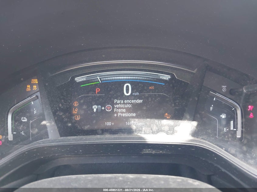 2020 HONDA CR-V HYBRID auction photo 7
