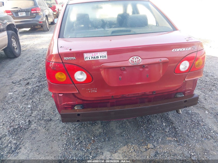 2003 TOYOTA COROLLA auction photo 6