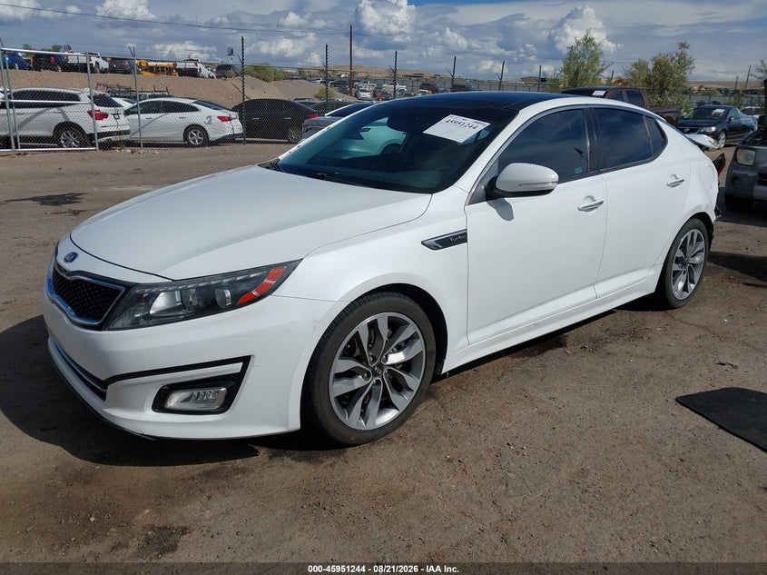 2014 Kia Optima, Удар сзади, IAAI, VIN 5XXGR4A68EG342722 — фото 2