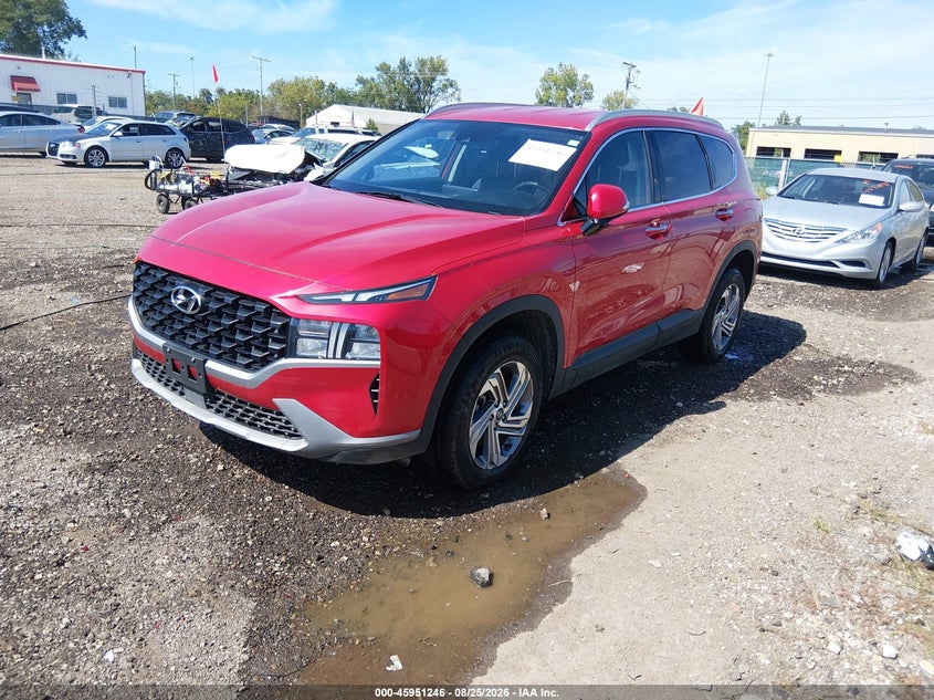 2023 Hyundai Santa Fe, Затопление, IAAI, VIN 5NMS2DAJ6PH539251 — фото 2