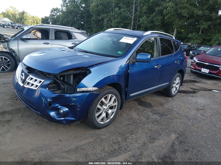 2011 Nissan Rogue, Удар спереду, IAAI, VIN JN8AS5MV7BW275208 — фото 2