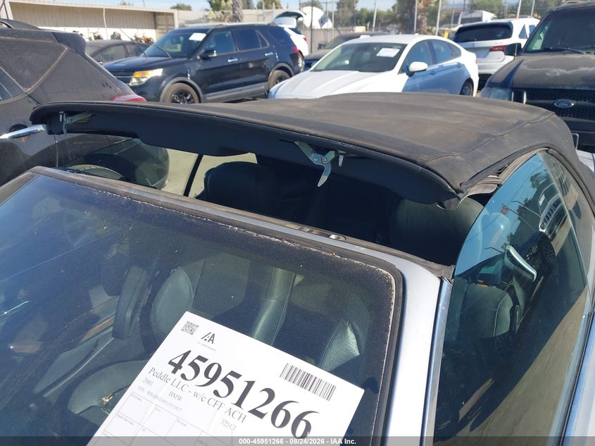 BMW 325CI 2001 VIN WBABS33451JY52937