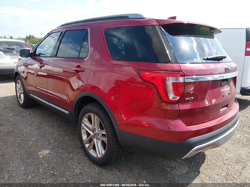 2017 FORD EXPLORER auction photo 3