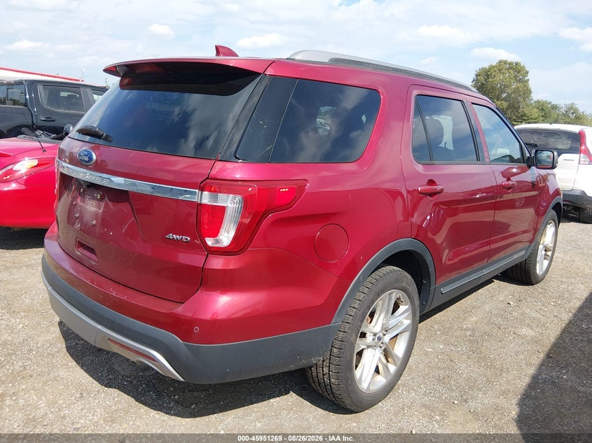 2017 FORD EXPLORER auction photo 4