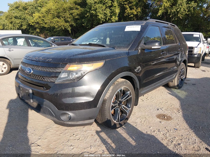 2015 Ford Explorer, Обычный износ, IAAI, VIN 1FM5K8GT5FGA32467 — фото 2
