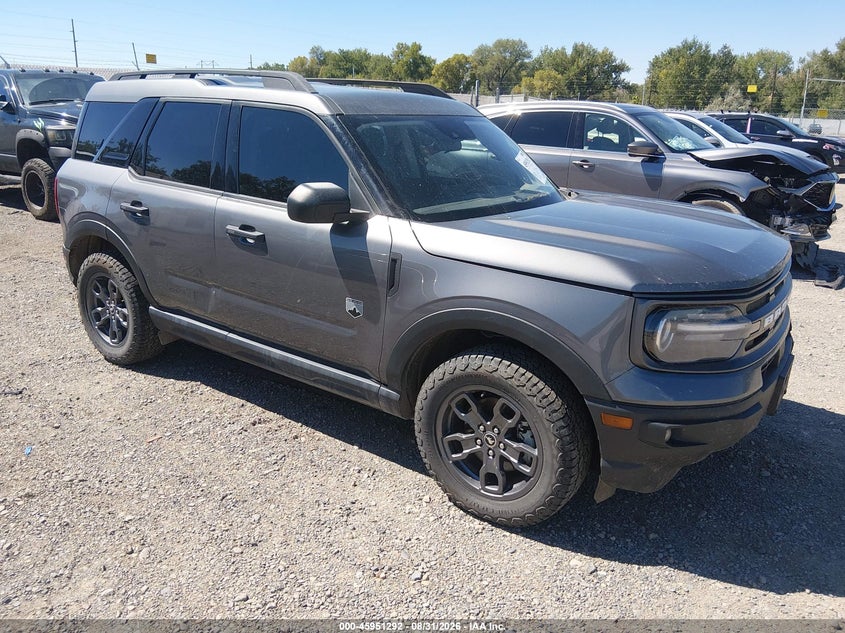 Vin: 3fmcr9b63mrb19025, lot: 46450506, ford bronco sport big bend 2021 img_1