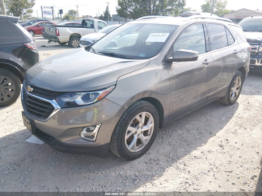 2019 Chevrolet Equinox Lt, Угон, IAAI, VIN 3GNAXVEX1KS535960 — фото 2