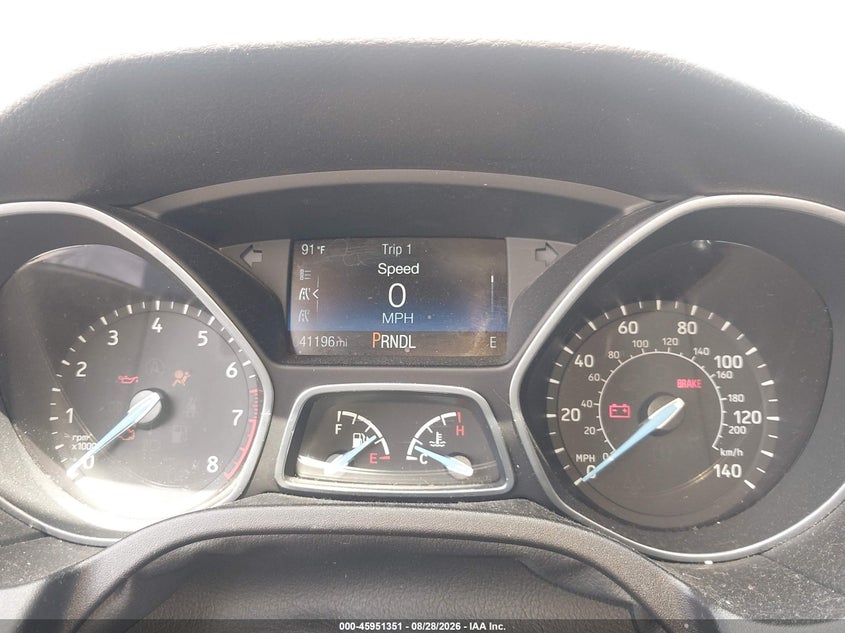 FORD FOCUS 2016 VIN 1FADP3F22GL385065