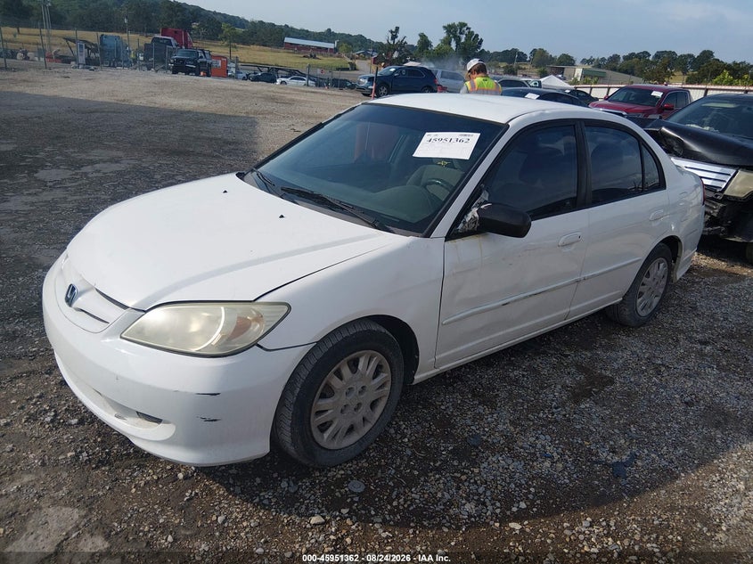 2005 HONDA CIVIC auction photo 2