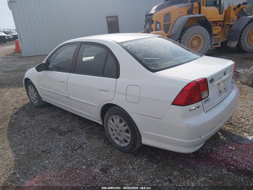 2005 HONDA CIVIC auction photo 3