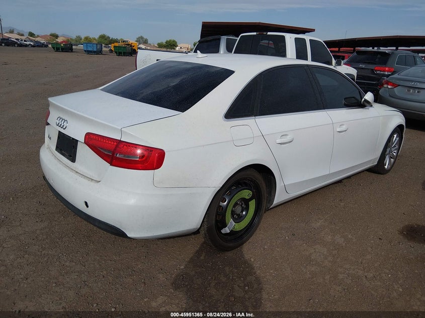 2013 AUDI A4 auction photo 4