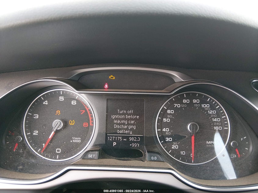 2013 AUDI A4 auction photo 7