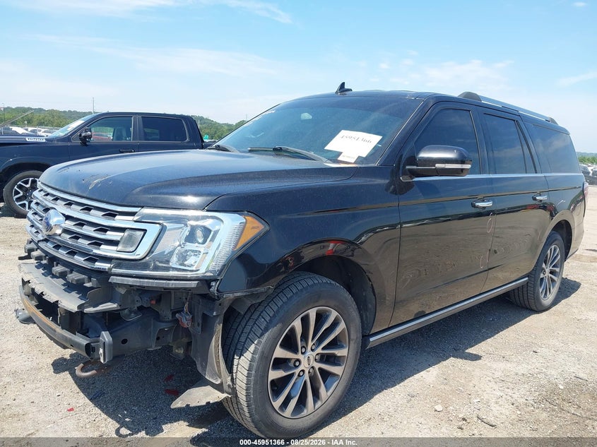 Vin: 1fmjk2at3jea44898, lot: 46450580, ford expedition max limited 20182