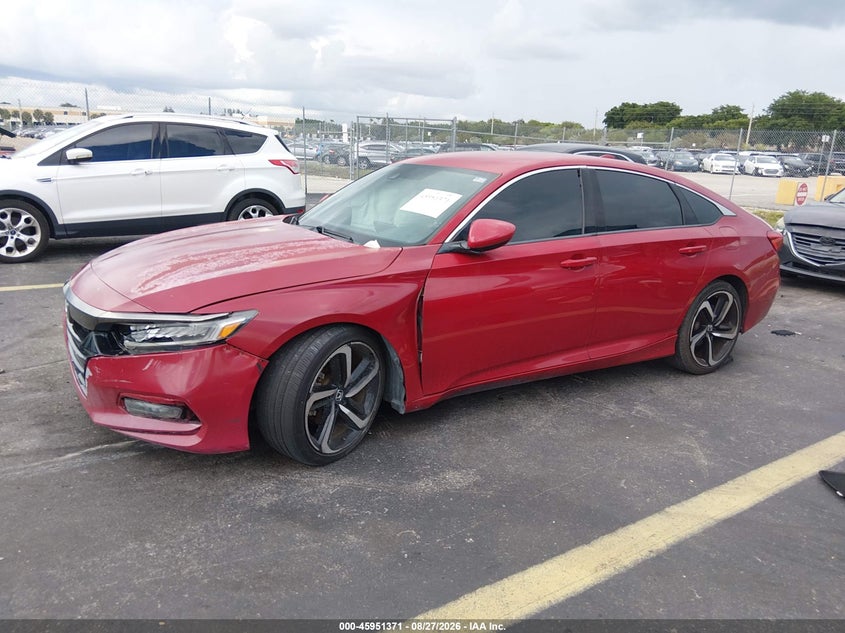 2018 Honda Accord Sport, Right Side, IAAI, VIN 1HGCV1F34JA217988 — photo 2