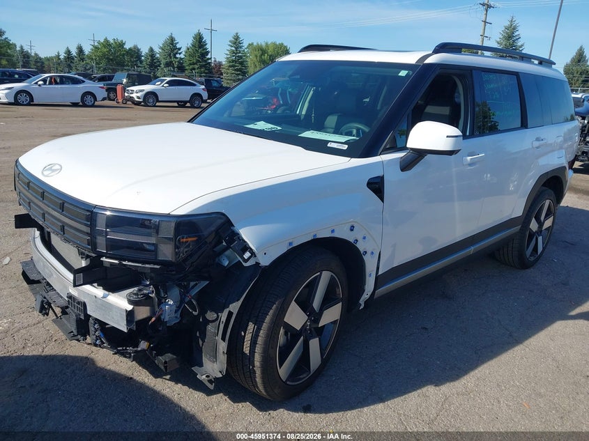 2026 Hyundai Santa Fe, Right Front, IAAI, VIN 5NMP3DG15TH098460 — photo 2