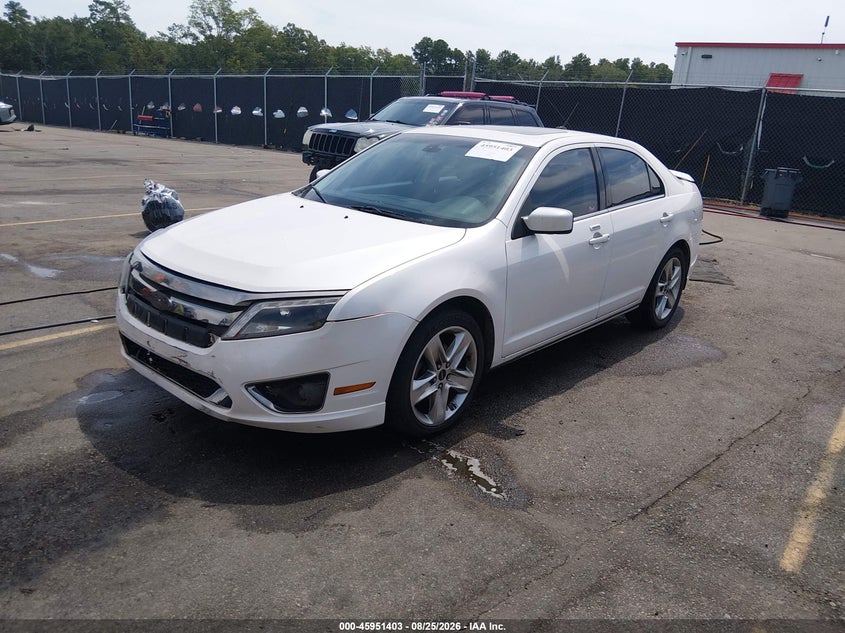 2012 Ford Fusion, Front End, IAAI, VIN 3FAHP0KC3CR388941 — photo 2
