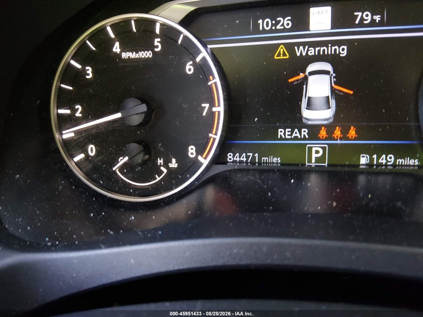 2023 NISSAN ALTIMA SEDAN 2.5L I-4 DI, DOHC, VVT, 188HP