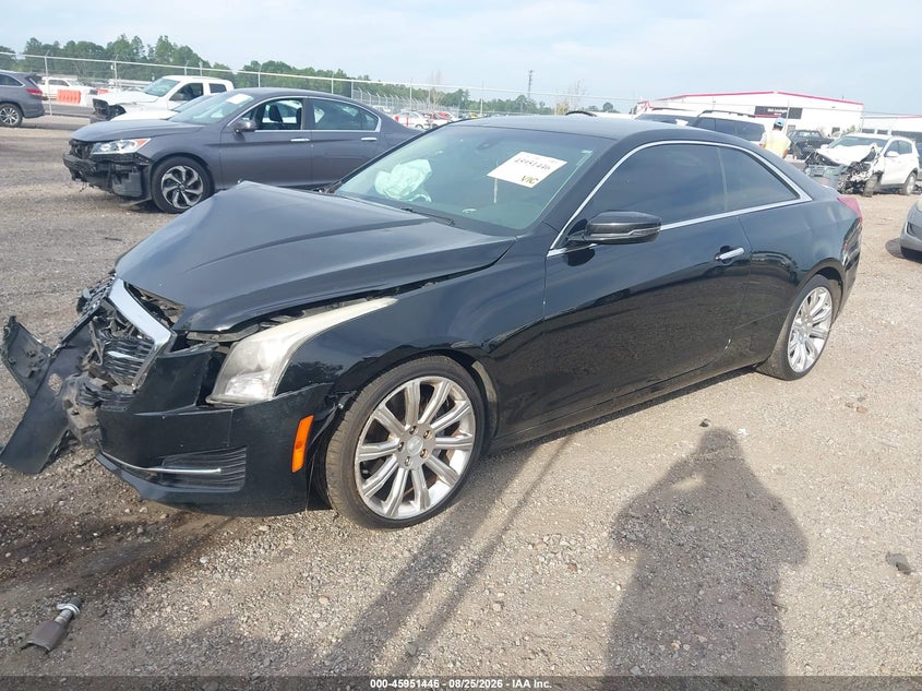2016 Cadillac ATS, Удар спереду, IAAI, VIN 1G6AA1RX1G0123813 — фото 2