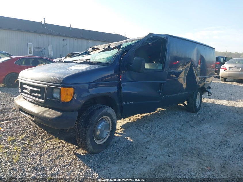 2005 Ford Econoline, Rollover, IAAI, VIN 1FTNE24W65HA80009 — photo 2
